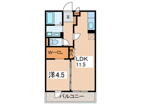 Blossom Garden　Ⅱの物件間取画像